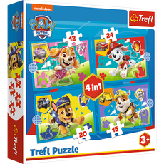 TREFL PAW PATROL Puzzle 4 in 1 set TREFL PAW PATROL Puzzle 4 in 1 set