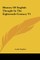 History Of English Thought In The Eighteenth Century V1