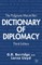 The Palgrave MacMillan Dictionary of Diplomacy