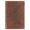 KJV Bible Giant Print Full-Size Faux Leather, Crown of Thorns/Amazing Grace, Brown