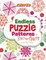 Endless Puzzle Patterns Of Snowflakes Coloring Book
