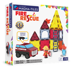 MAGNA-TILES magnet constructor set Fire Rescue, 27 pcs
