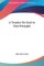 A Treatise on God as First Principle