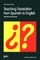 Teaching Translation from Spanish to English