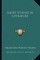 Short Studies in Literature