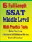 6 Full-Length SSAT Middle Level Math Practice Tests