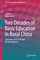 Two Decades of Basic Education in Rural China