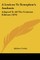 A Lexicon To Xenophon's Anabasis