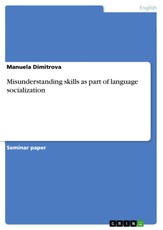 Misunderstanding skills as part of language socialization
