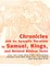 Chronicles and Its Synoptic Parallels in Samuel, Kings, and Related Biblical Texts