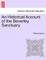 An Historical Account of the Beverley Sanctuary.