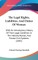 The Legal Rights, Liabilities, And Duties Of Women