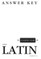 Henle Latin Fourth Year Answer Key