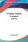 A Higher English Grammar (1879)