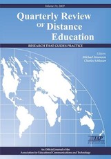 The Quarterly Review of Distance Education Volume 10 Book 2009 The Quarterly Review of Distance Education Volume 10 Book 2009