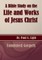A Bible Study on the Life and Works of Jesus Christ