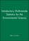 Introductory Multivariate Statistics