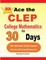Ace the CLEP College Mathematics in 30 Days