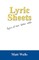 Lyric Sheets