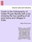 Guide to the Orthography of Indian Proper Names with a List Showing the True Spelling of All Post Towns and Villages in India.