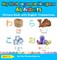 My First Japanese Hiragana Alphabets Picture Book with English Translations