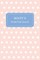 Misty's Pocket Posh Journal, Polka Dot