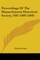 Proceedings Of The Massachusetts Historical Society, 1867-1869 (1869)