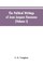 The Political Writings Of Jean Jacques Rousseau Edited From The Original Manuscripts And Authentic Editions With Introductions And Notes (Volume I)