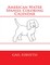 American Water Spaniel Coloring Calendar