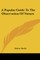 A Popular Guide To The Observation Of Nature
