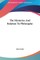 The Mysteries and Relation to Philosophy