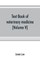 Text book of veterinary medicine (Volume V)