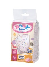 BABY BORN Nappies, 5 pcs