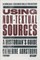 Using Non-Textual Sources
