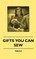 Gifts You Can Sew