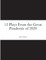 12 Plays From the Great Pandemic of 2020