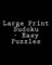 Large Print Sudoku - Easy Puzzles