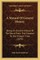 A Manual Of General History