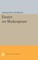 Essays on Shakespeare