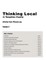 Thinking Local in Tompkins County