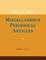 Ellen G. White Miscellaneous Periodical Articles, Book I of II