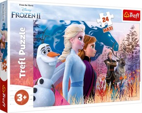 TREFL FROZEN maxi puzzle Frozen II 24 pcs