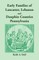 Early Families of Lancaster, Lebanon and Dauphin Counties, Pennsylvania