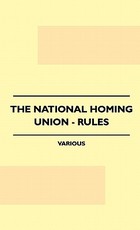 The National Homing Union - Rules The National Homing Union - Rules