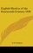 English Mystics of the Fourteenth Century 1938