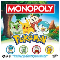 MONOPOLY Board game Pokemon (In Estonian and Latvian lang.) MONOPOLY Board game Pokemon (In Estonian and Latvian lang.)