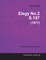 Elegy No.2 S.197 - For Violin and Piano (1877)