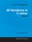 Ludwig Van Beethoven - 32 Variations in C minor - WoO 80 - A Score for Solo Piano;With a Biography by Joseph Otten
