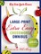 New York Times Large-Print Extra Easy Crossword Puzzle Omnibus