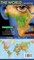 The World international Poster 1 : 40.000.000. Plano in Rolle